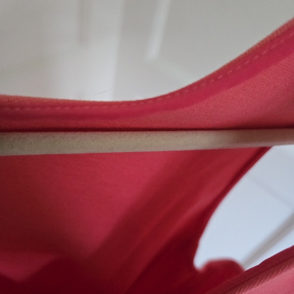 Kate Spade Coral Fit and Flare Bow Back Dress - Picture 9 of 10